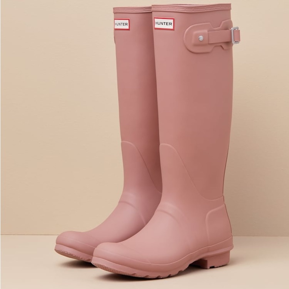 Hunter W Original Tall Boot — Medium Red - Picture 1 of 3